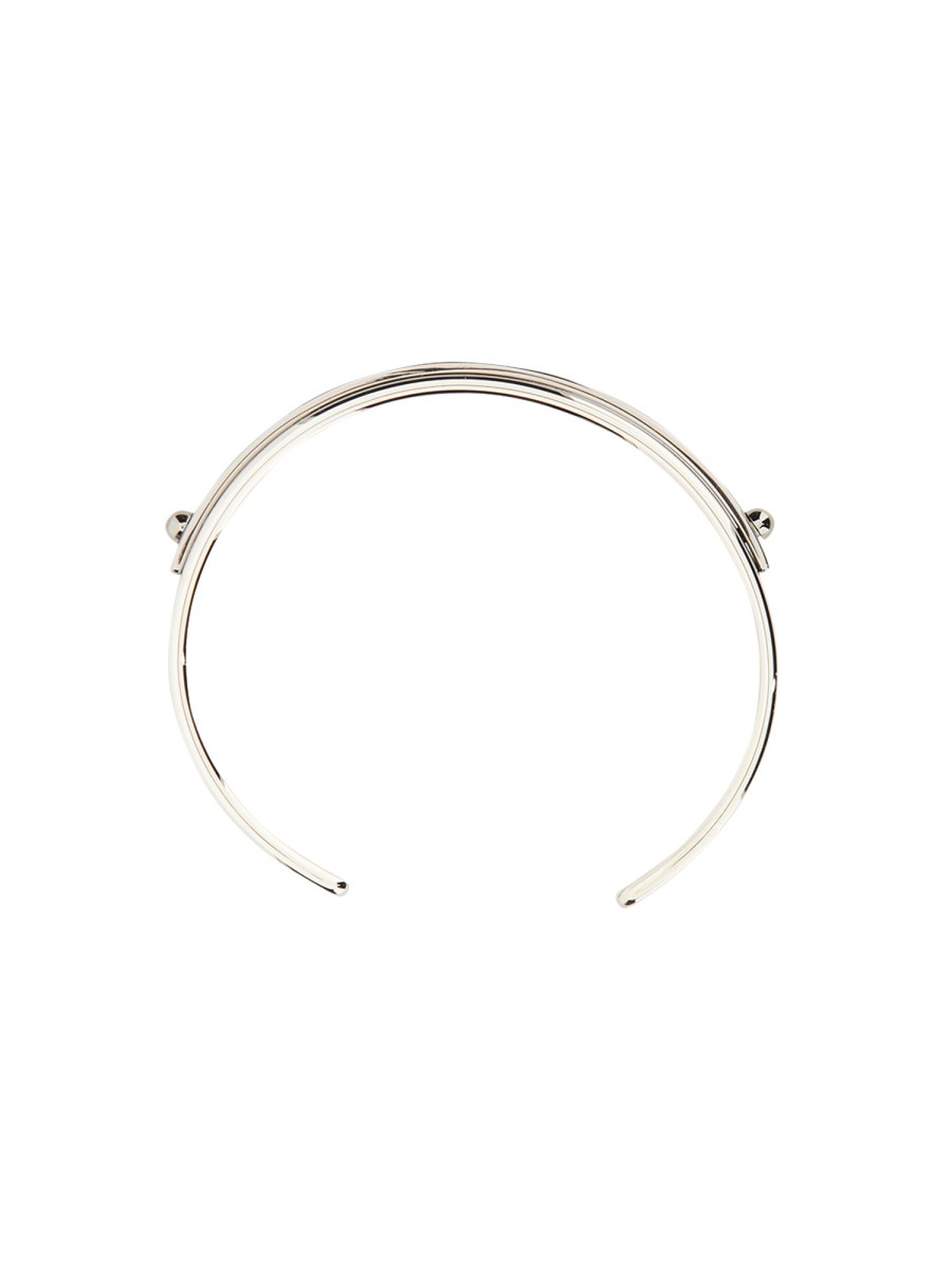 DOLCE & GABBANA BRACCIALE RIGIDO CON LOGO