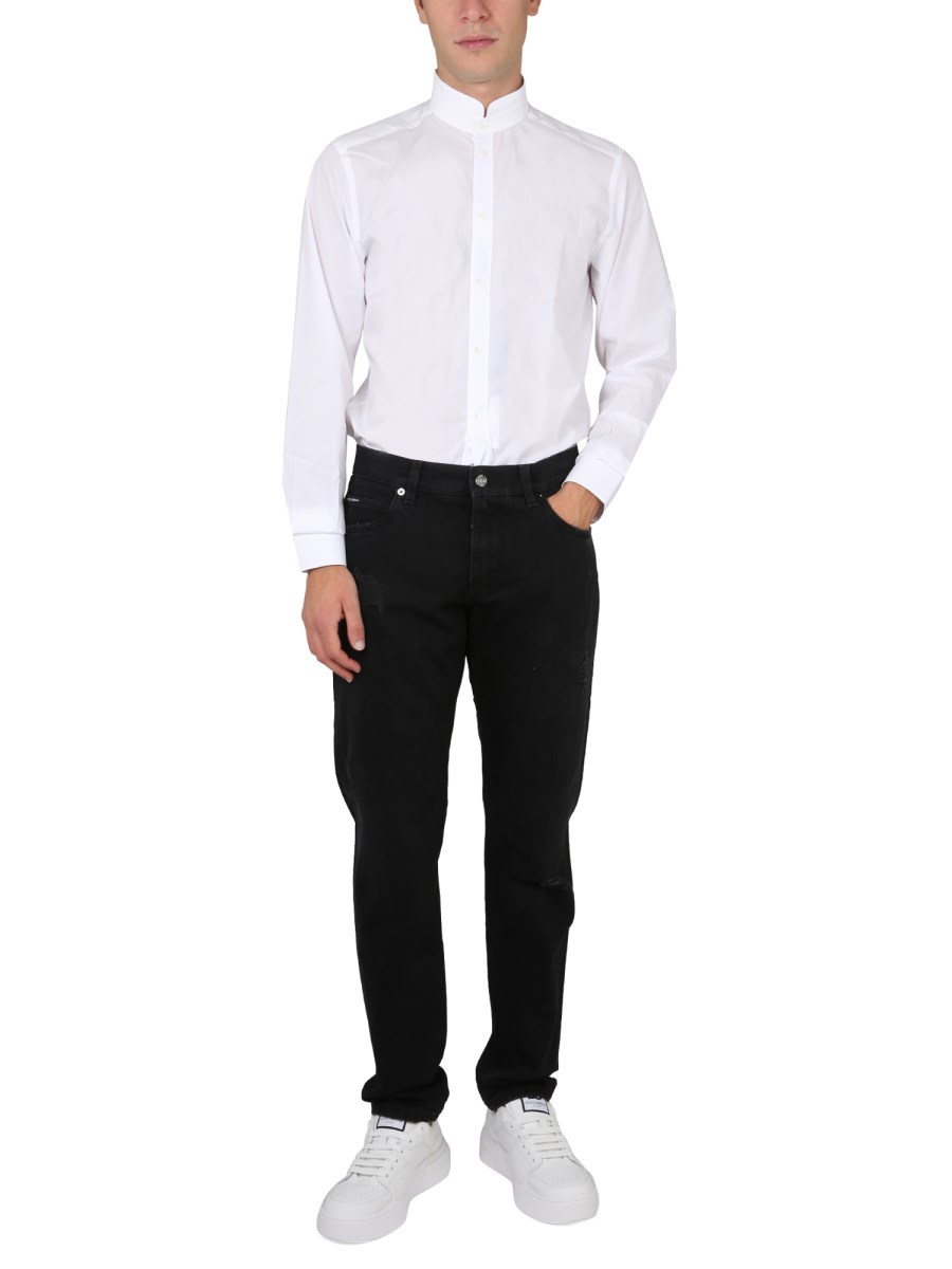 DOLCE & GABBANA CAMICIA IN COTONE
