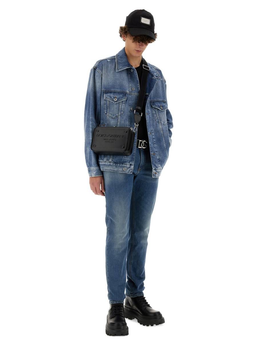 DOLCE & GABBANA CAMICIA IN DENIM