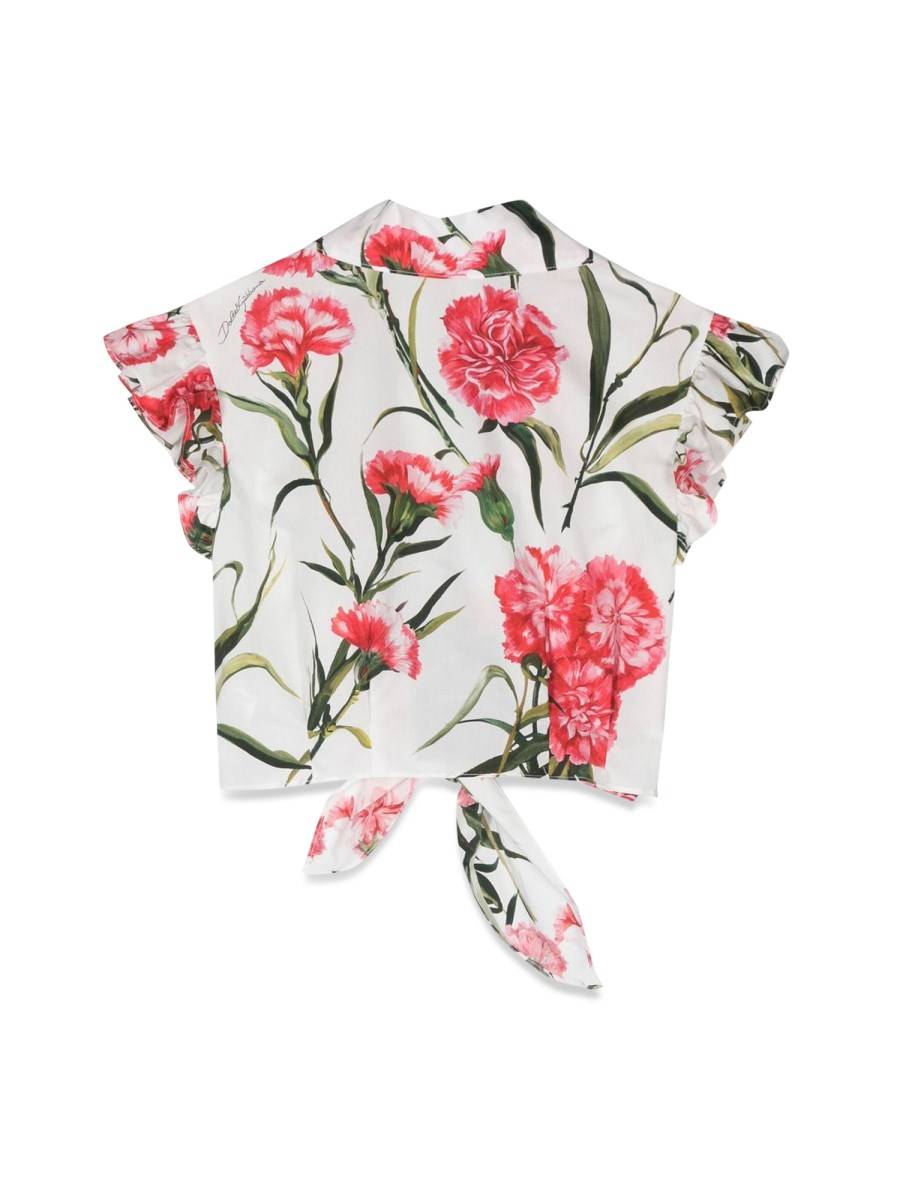 DOLCE & GABBANA CAMICIA S/M GAROFANI