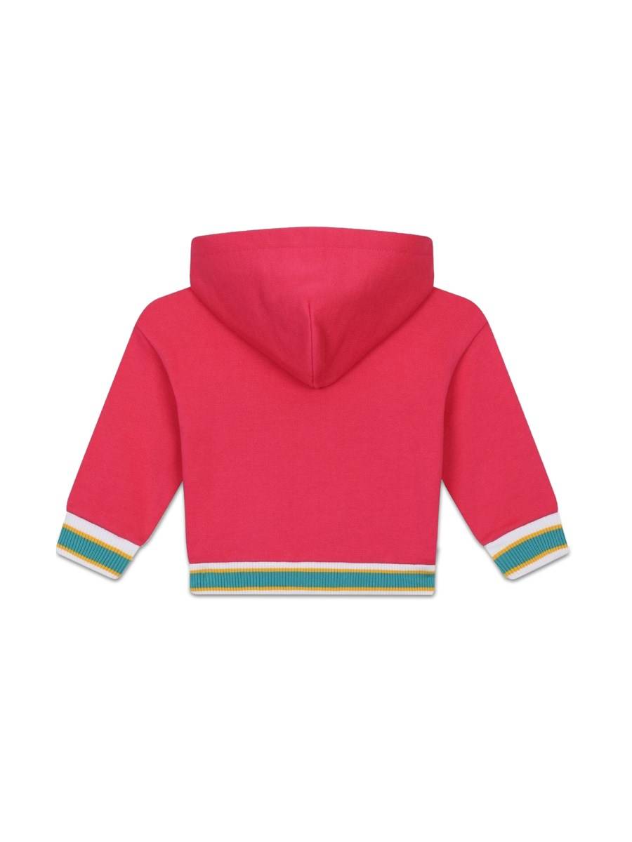 DOLCE & GABBANA FELPA CAPPUCCIO CON ZIP