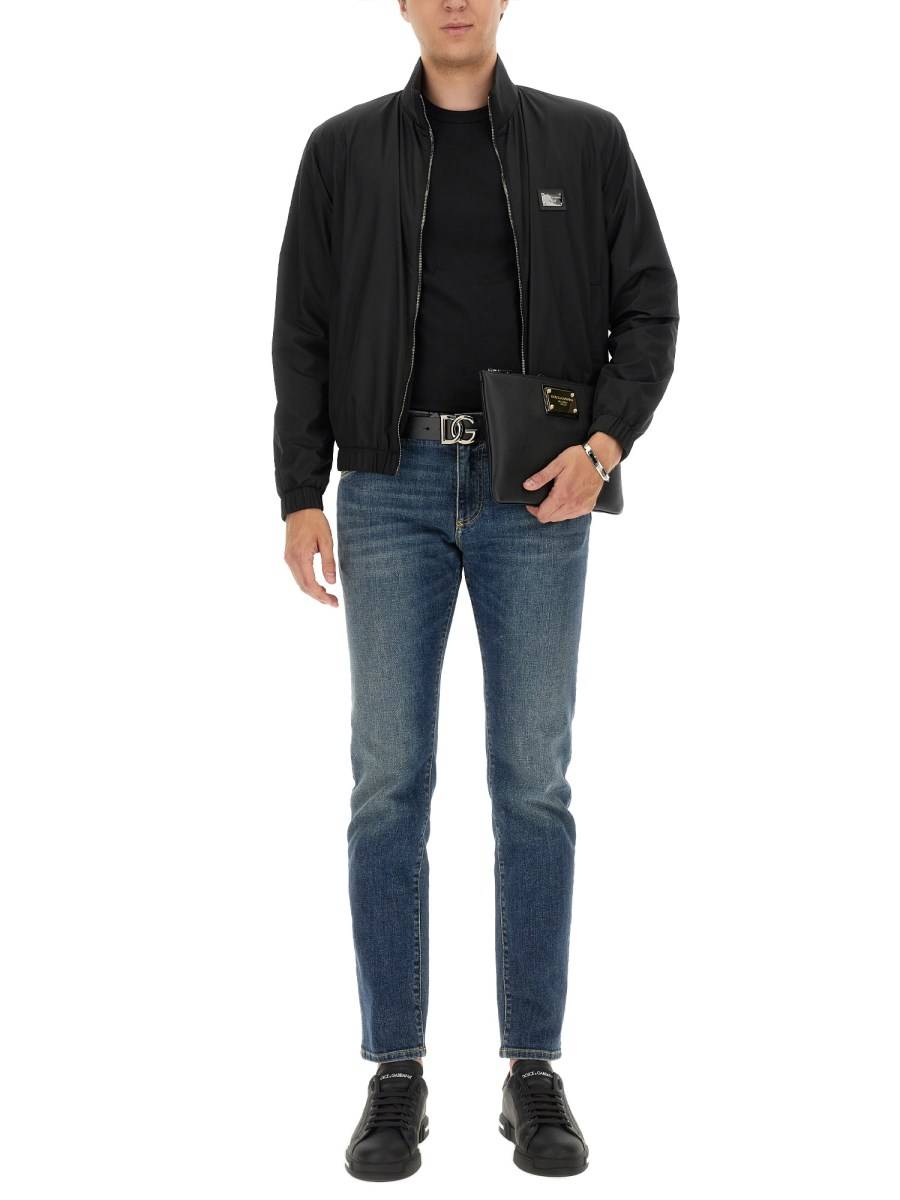 DOLCE & GABBANA JEANS SLIM FIT IN DENIM STRETCH