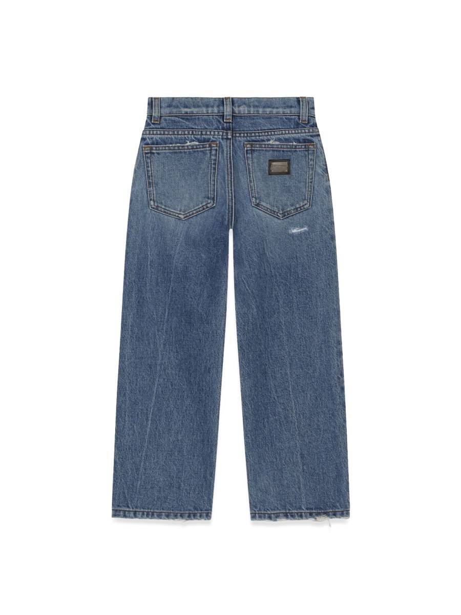 DOLCE & GABBANA Jeans Worn Effect