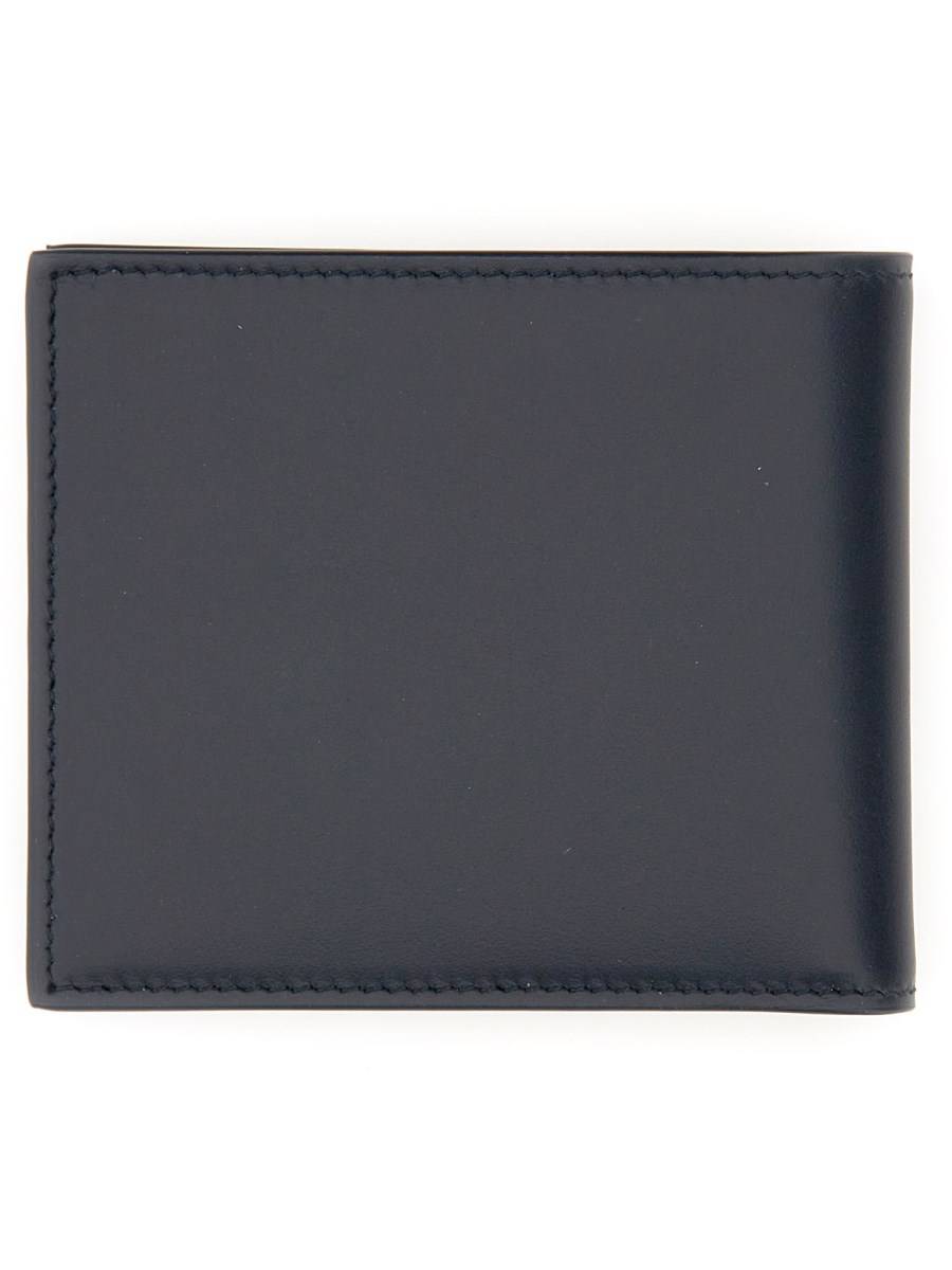 DOLCE & GABBANA PORTAFOGLIO BIFOLD IN PELLE