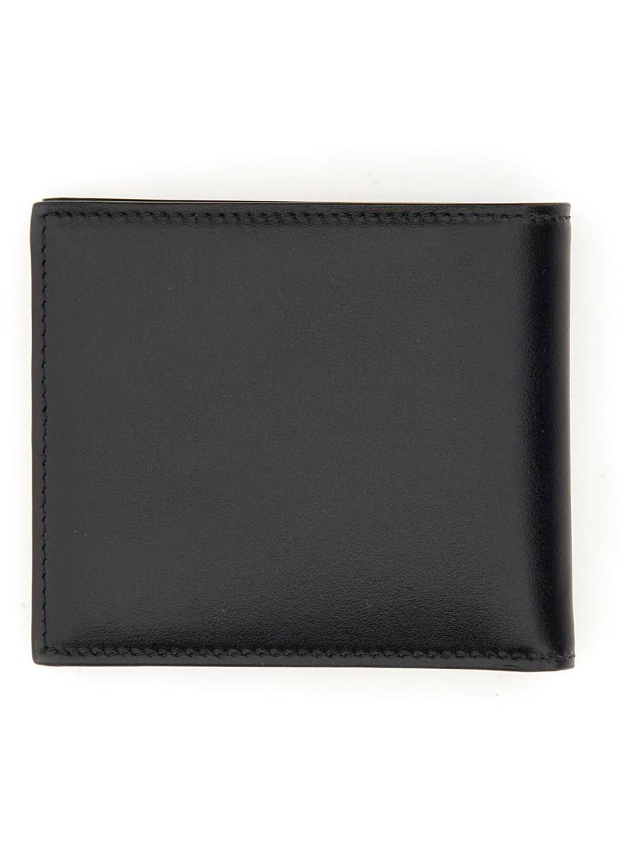 DOLCE & GABBANA PORTAFOGLIO BIFOLD IN PELLE