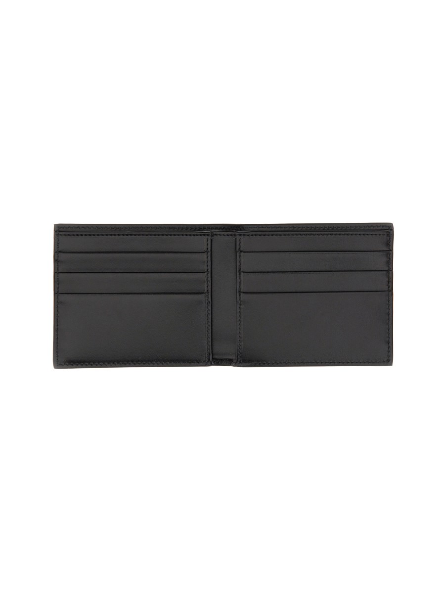 DOLCE & GABBANA PORTAFOGLIO BIFOLD IN PELLE