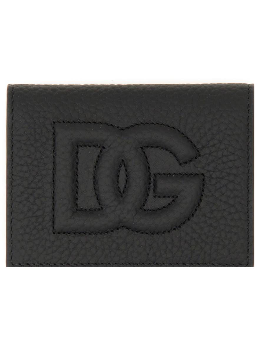 DOLCE & GABBANA PORTAFOGLIO CON LOGO IN PELLE