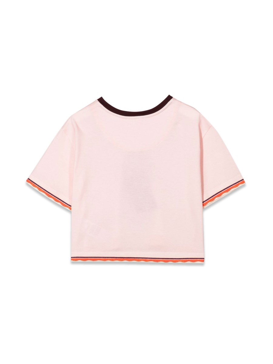 DOLCE & GABBANA T-SHIRT ARANCIA DI CLASSE