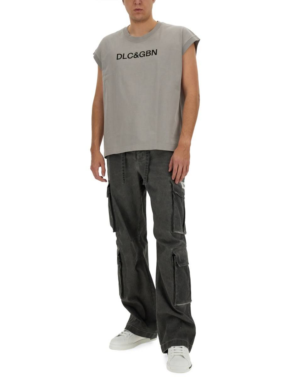 DOLCE & GABBANA T-SHIRT CON LOGO