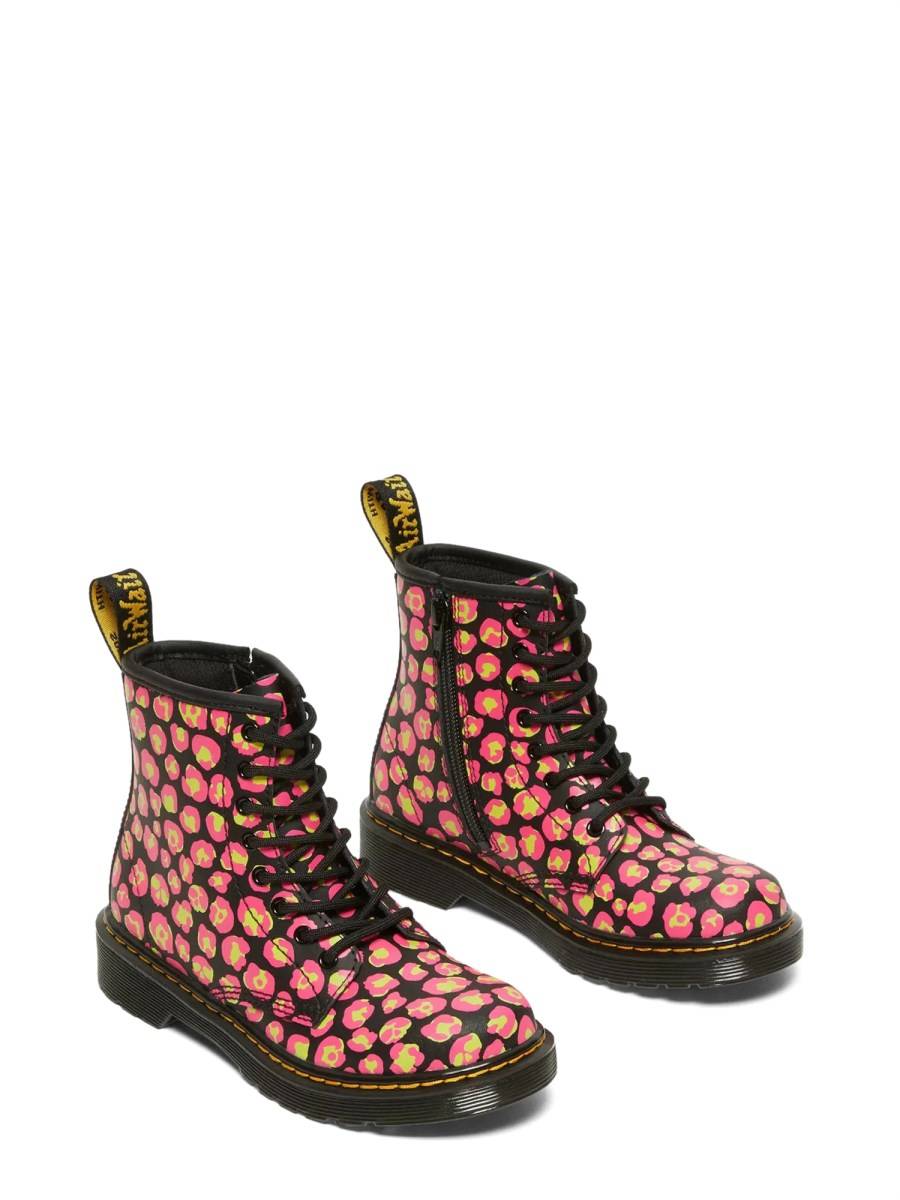 Dr MARTENS LACE BOOTS 1460 LEOPARD
