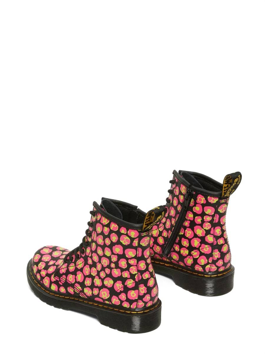Dr MARTENS LACE BOOTS 1460 LEOPARD