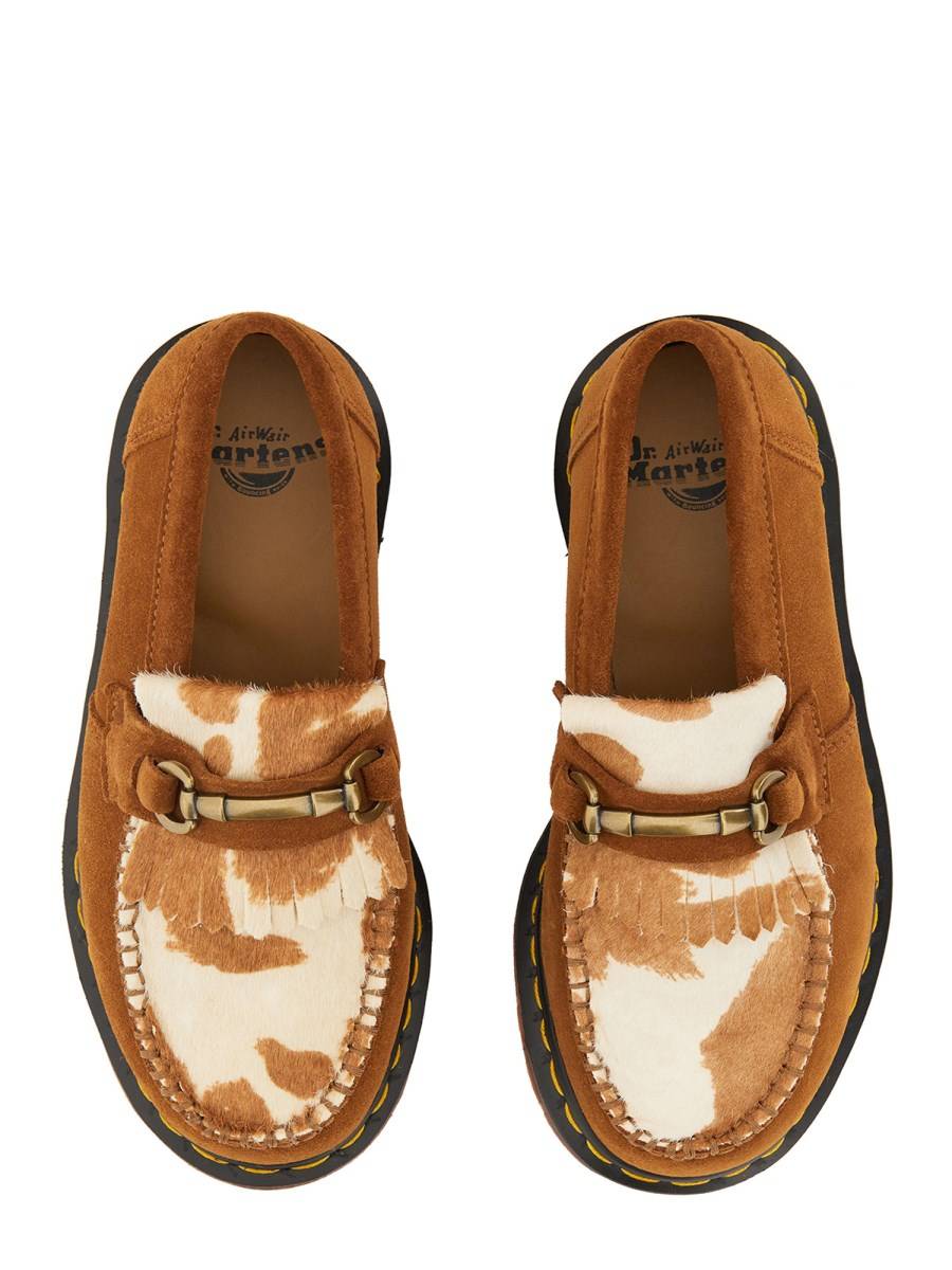 Dr MARTENS MOCASSINO ADRIAN SNAFFLE IN CAMOSCIO