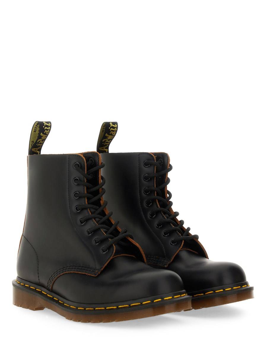 Dr MARTENS STIVALE 1460 VINTAGE IN PELLE