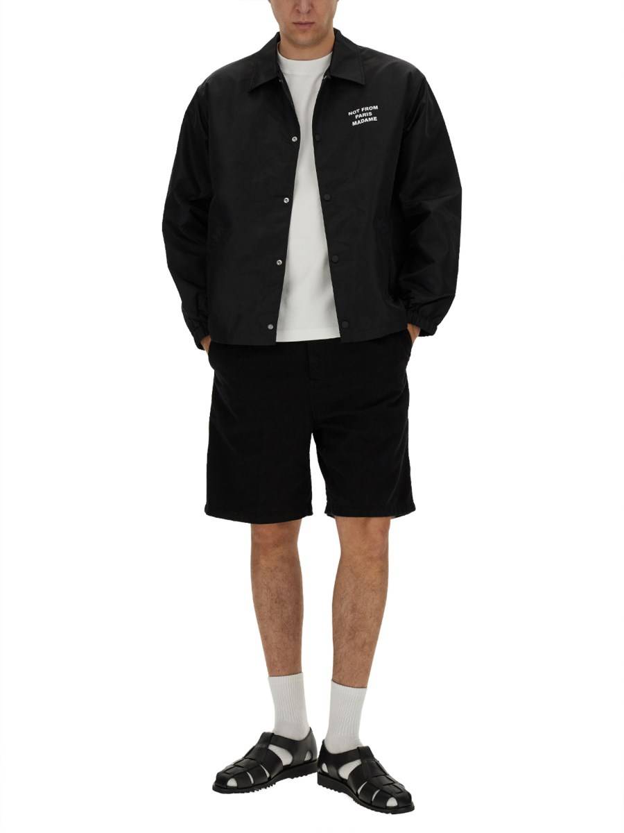 DRÔLE DE MONSIEUR GIACCA SLOGAN CON ZIP