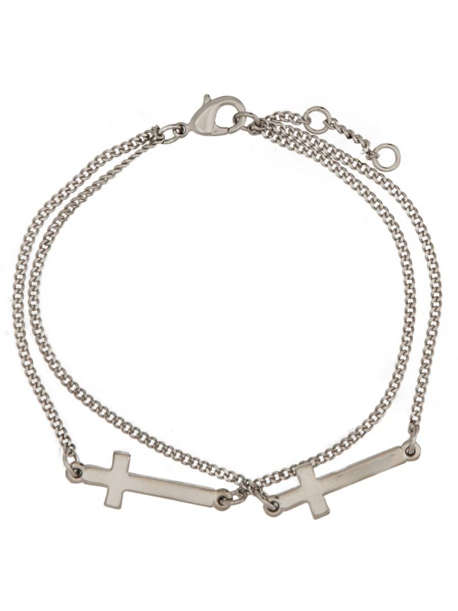 DSQUARED BRACCIALE CON LOGO