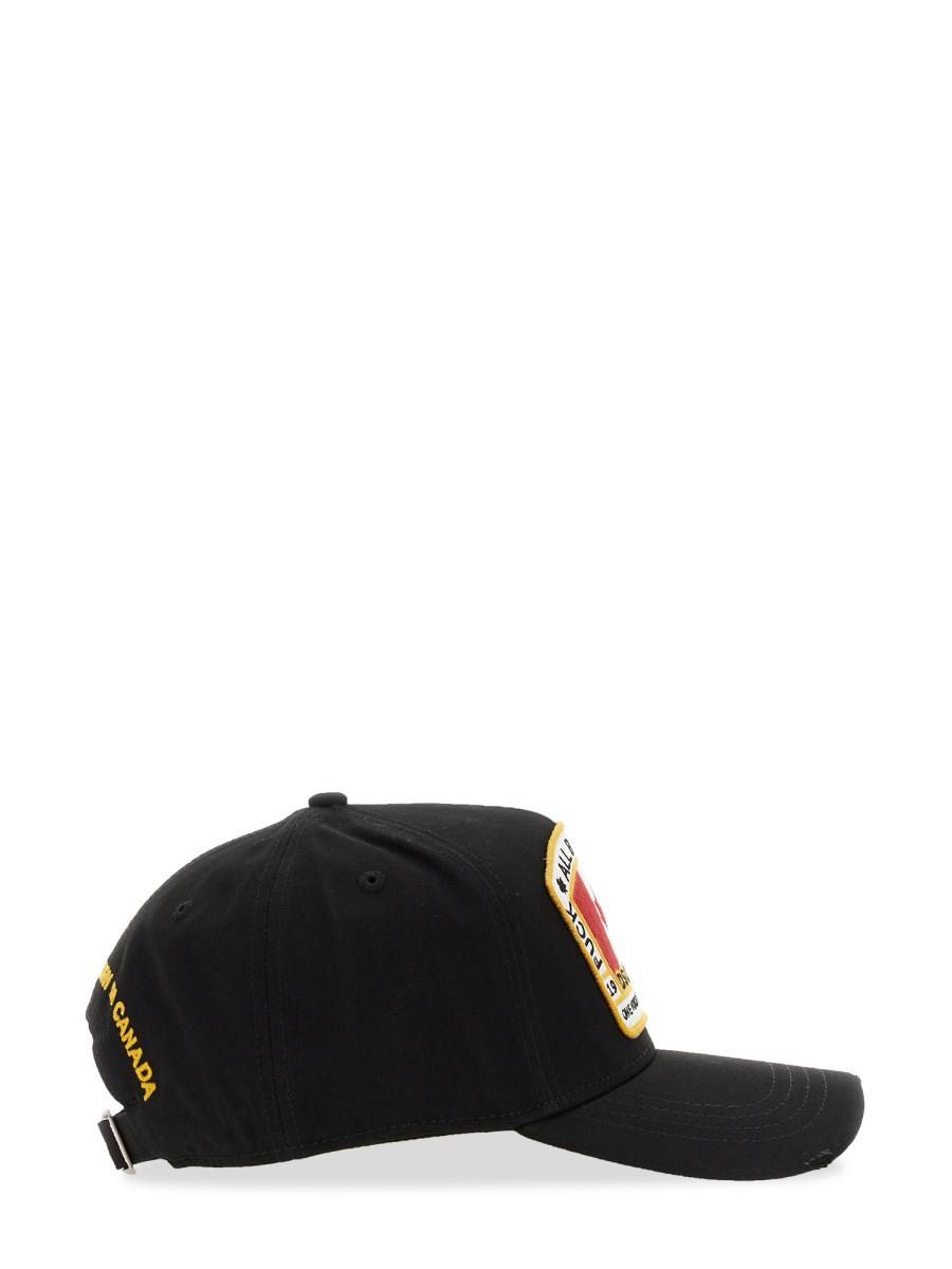 DSQUARED CAPPELLO DA BASEBALL CON LOGO