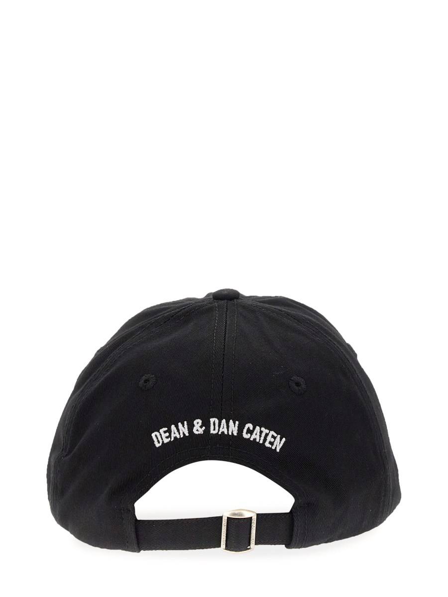DSQUARED CAPPELLO DA BASEBALL CON LOGO