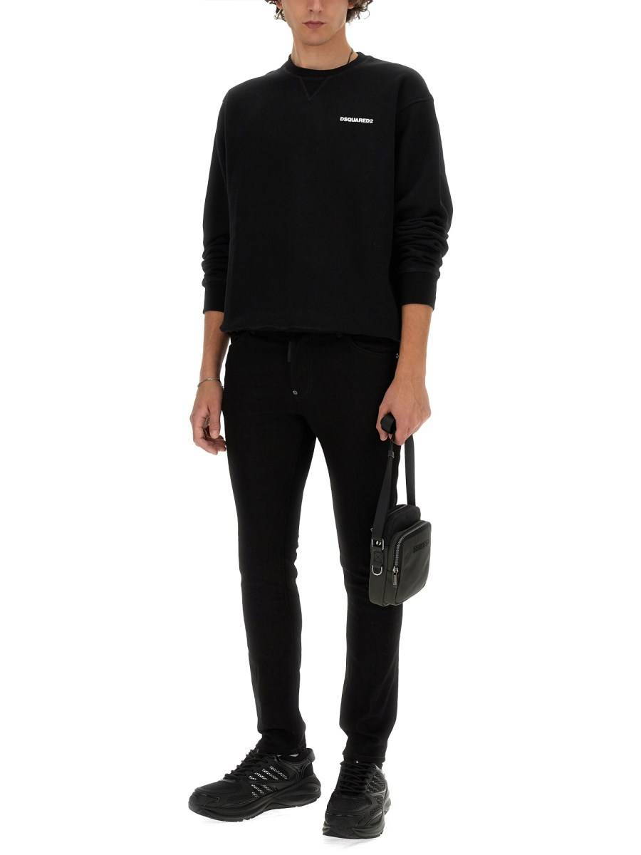 DSQUARED FELPA COOL FIT IN COTONE