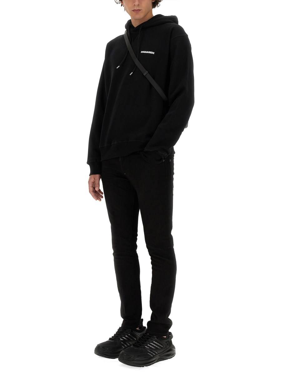 DSQUARED FELPA COOL FIT IN COTONE