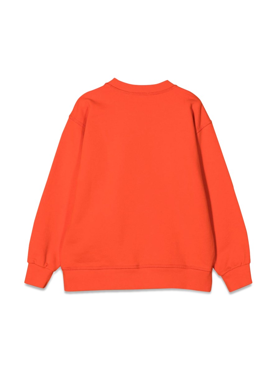 DSQUARED FELPA GIROCOLLO LOGO FRONTALE