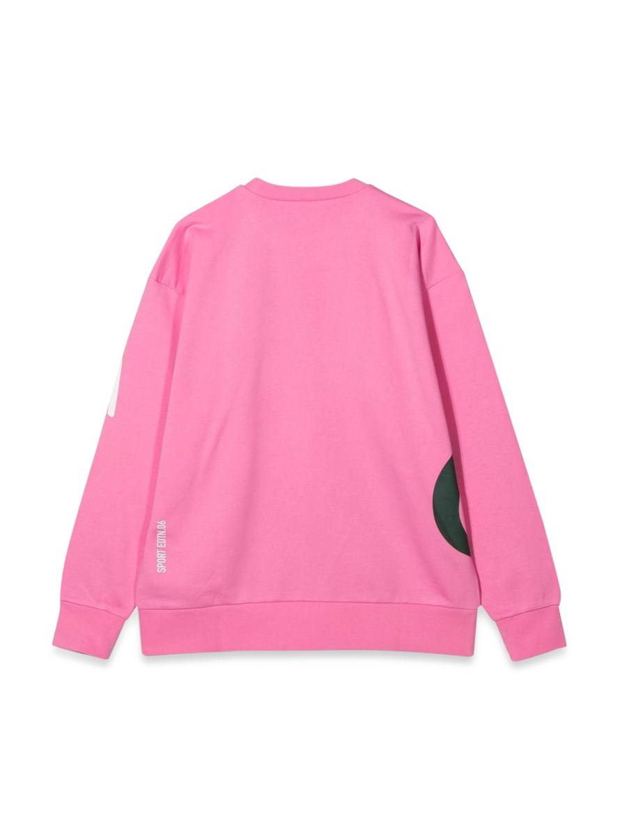 DSQUARED FELPA GIROCOLLO SCRITTA ALLOVER