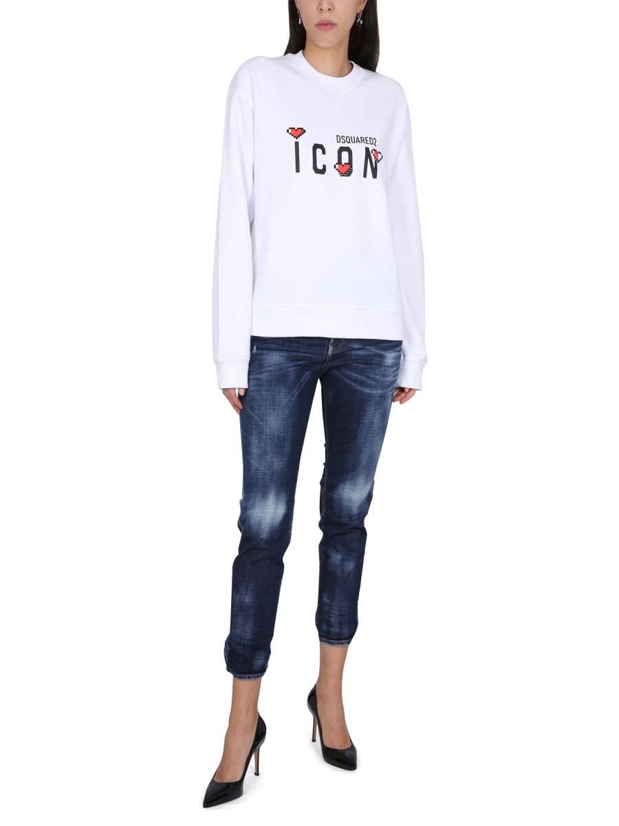 DSQUARED FELPA ICON GAME LOVER