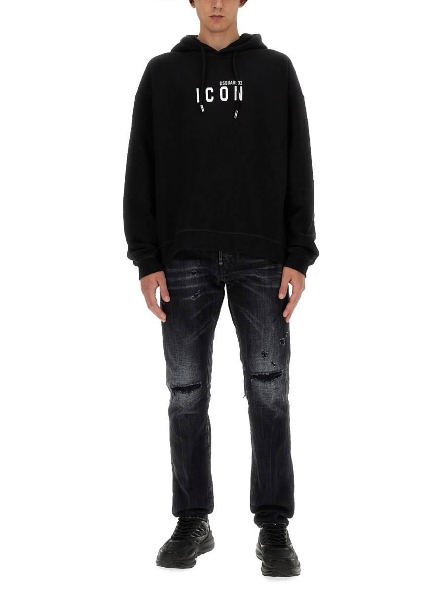DSQUARED FELPA RELAXED FIT