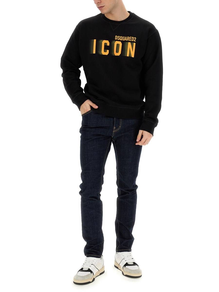 DSQUARED JEANS COOL GUY FIT IN DENIM DI COTONE