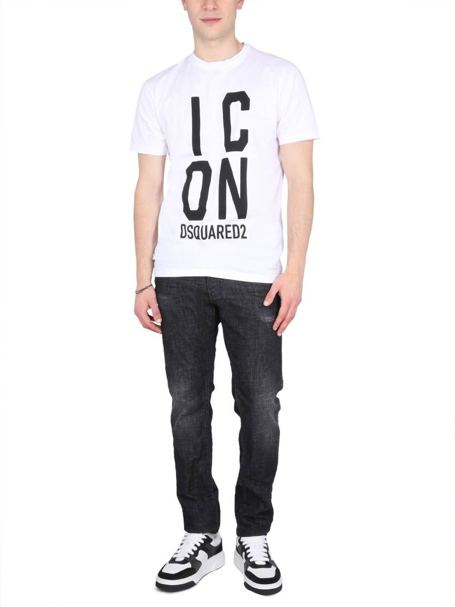 DSQUARED JEANS COOL GUY FIT IN DENIM DI COTONE