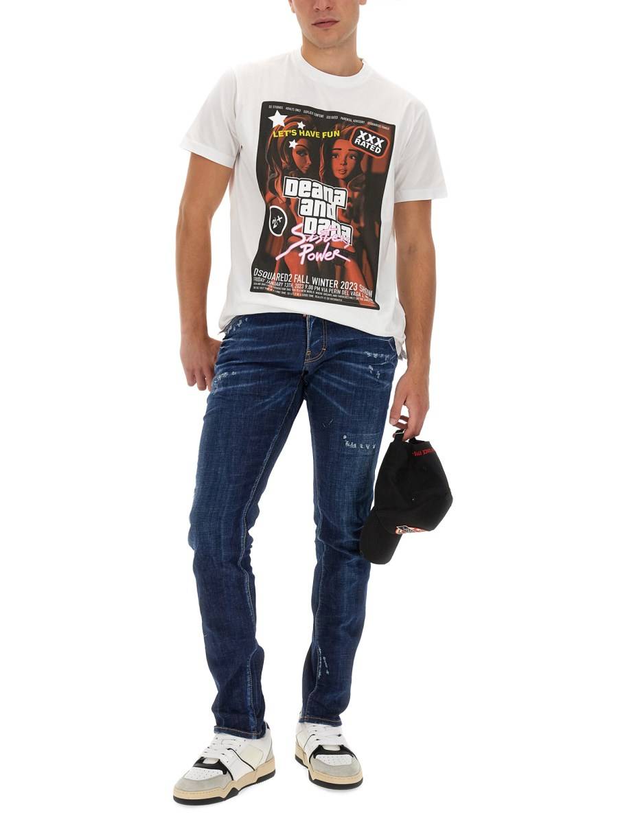 DSQUARED JEANS COOL GUY IN DENIM