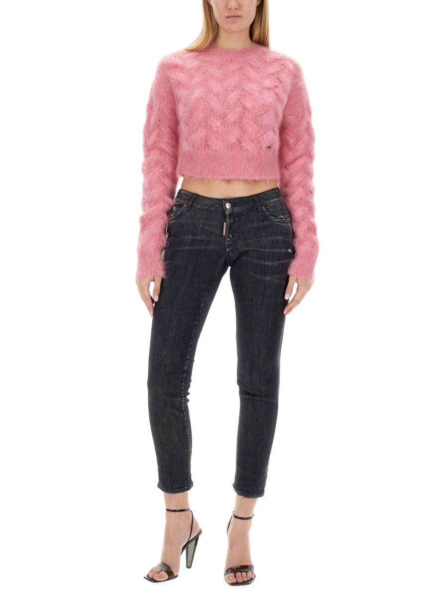 DSQUARED JEANS "JENNIFER" IN DENIM DI COTONE