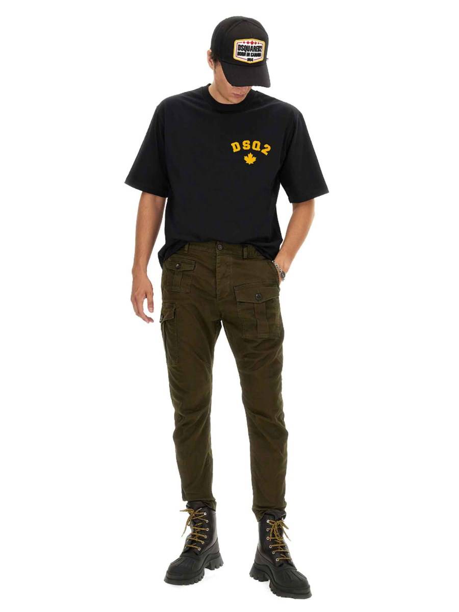 DSQUARED PANTALONE IN COTONE