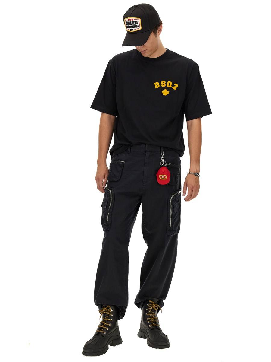 DSQUARED PANTALONE IN COTONE