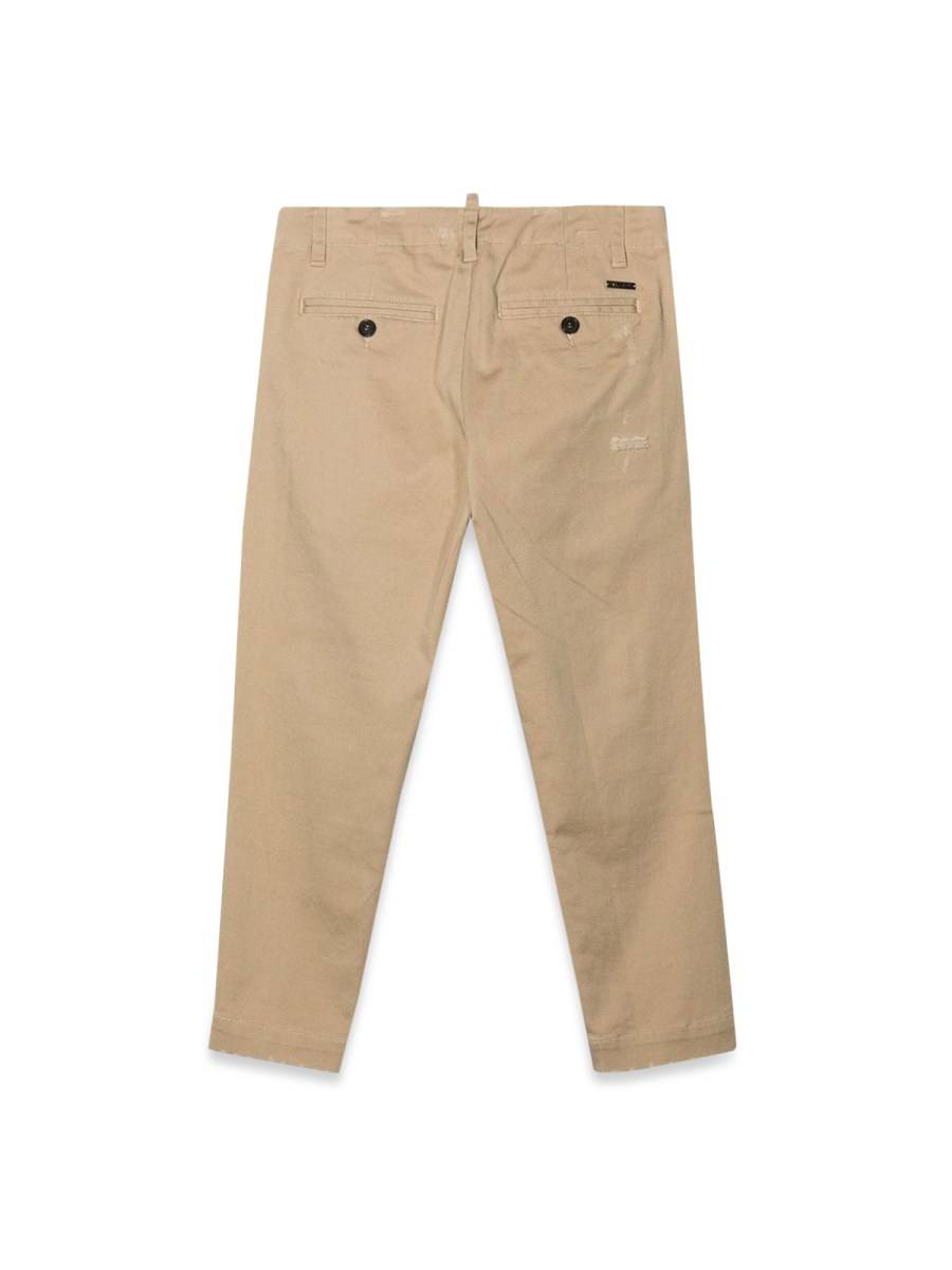 DSQUARED PANTALONI CON PATCH