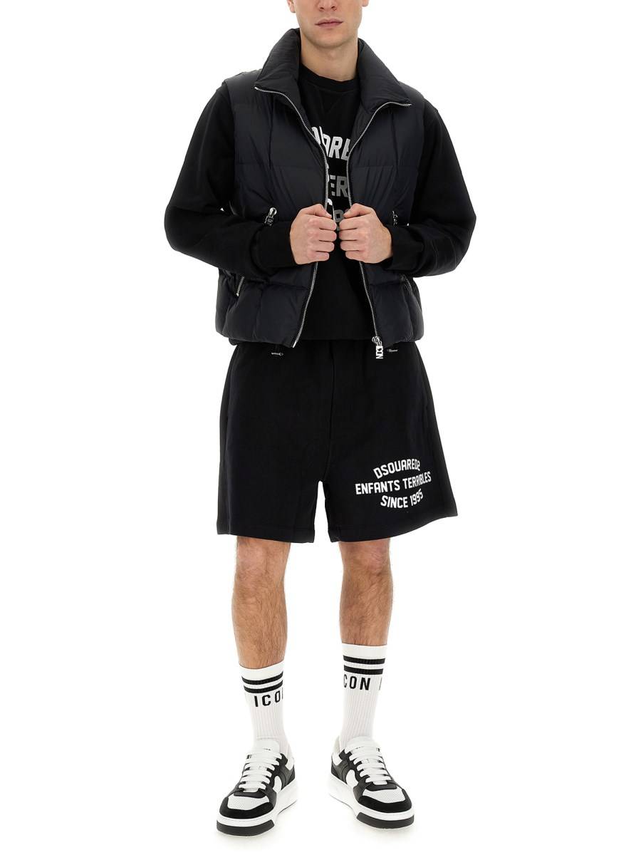 DSQUARED PIUMINO GILET IN NYLON