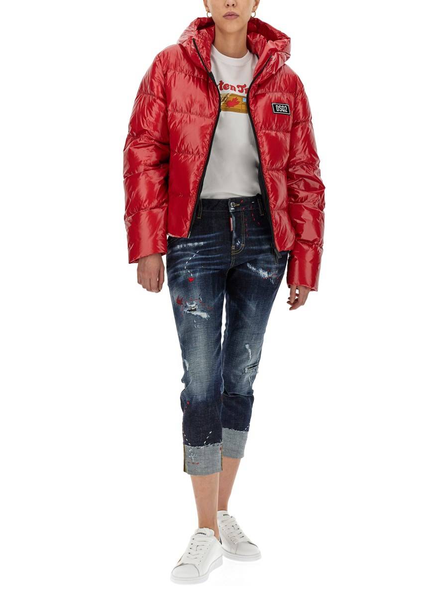 DSQUARED PIUMINO ROCK YOUR ROAD IN NYLON