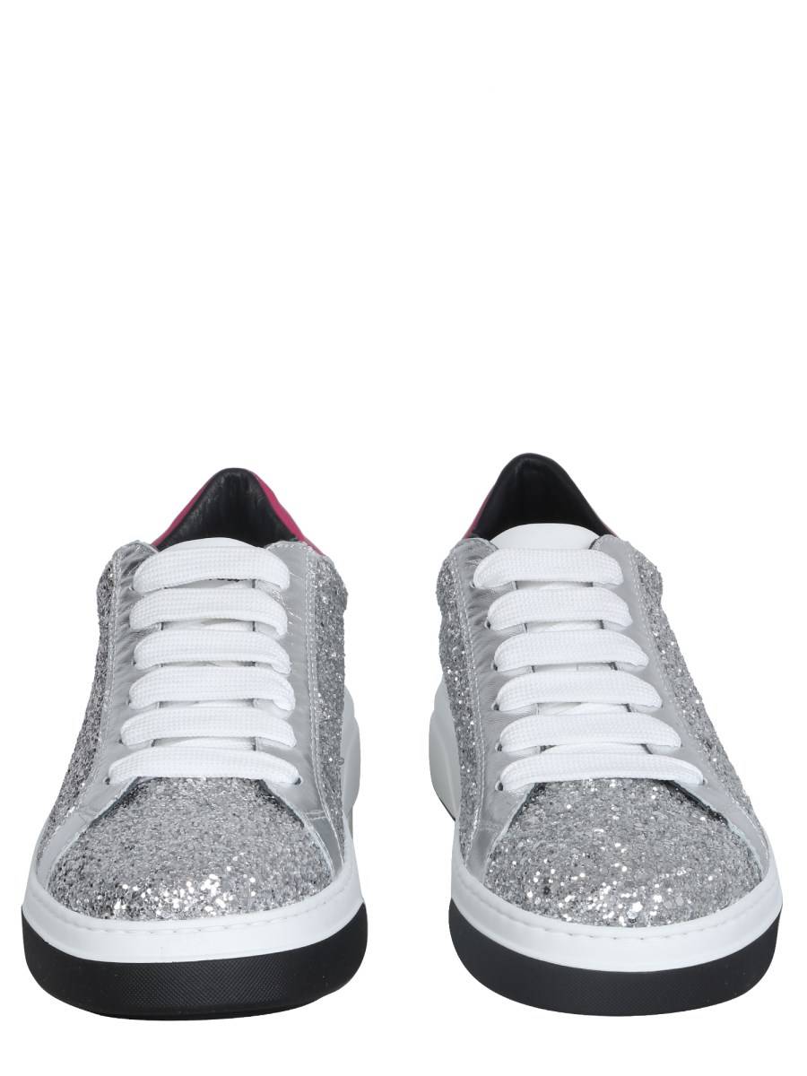 DSQUARED SNEAKER BUMPER CON GLITTER