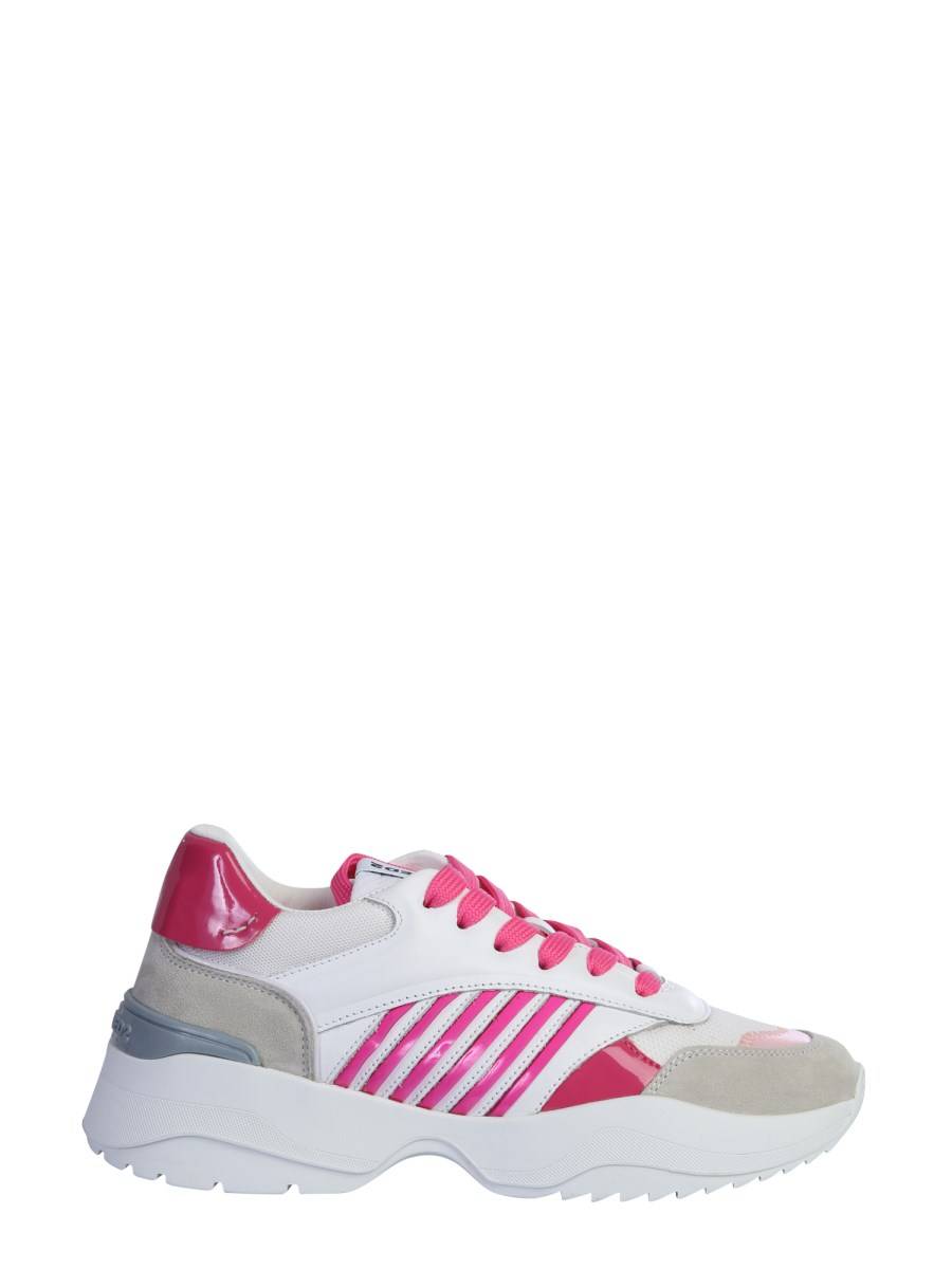 DSQUARED SNEAKER "D24" IN PELLE