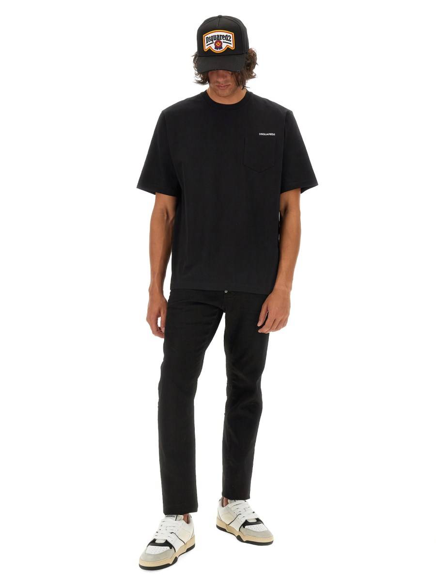 DSQUARED T-SHIRT CON LOGO