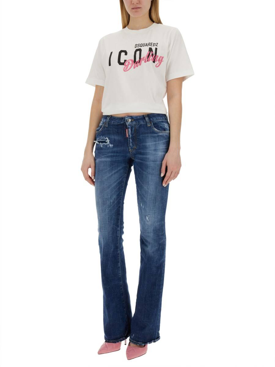 DSQUARED T-SHIRT CON LOGO