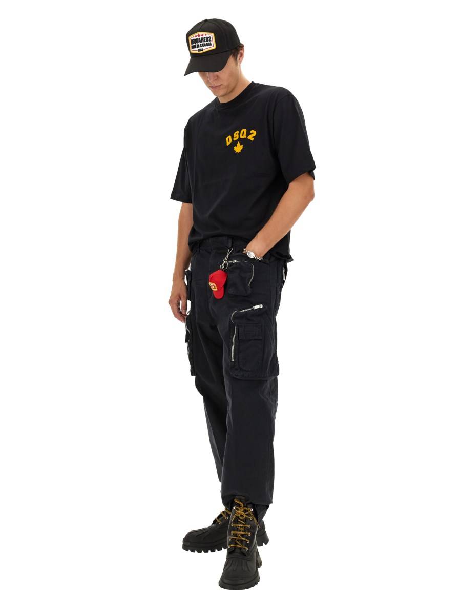 DSQUARED T-SHIRT CON LOGO