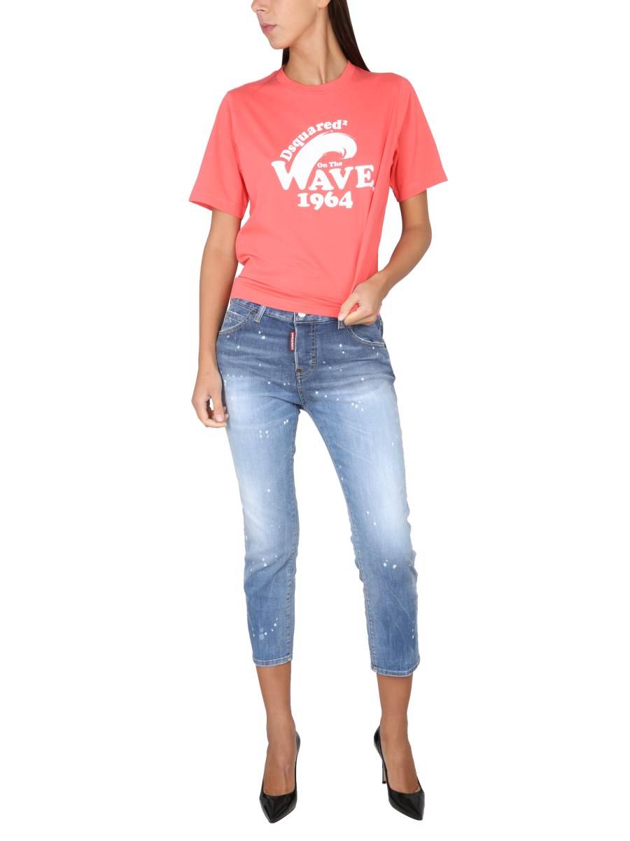 DSQUARED T-SHIRT CON LOGO