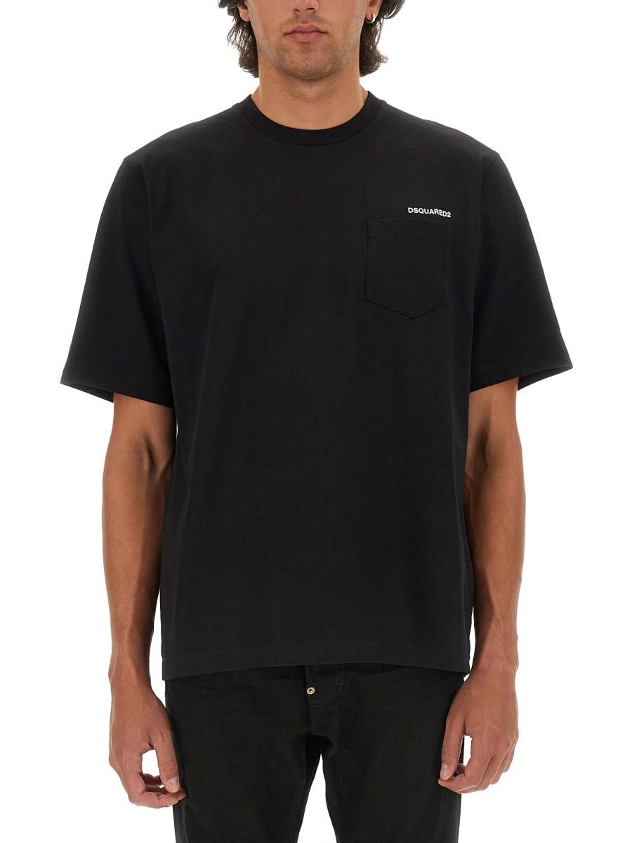 DSQUARED T-SHIRT CON LOGO