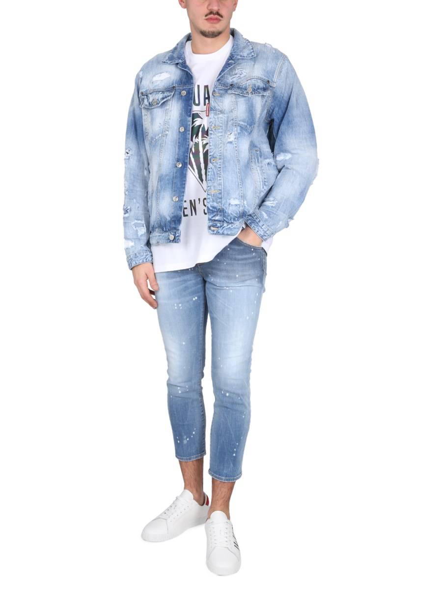 DSQUARED T-SHIRT D2 CATEN'S BEACH