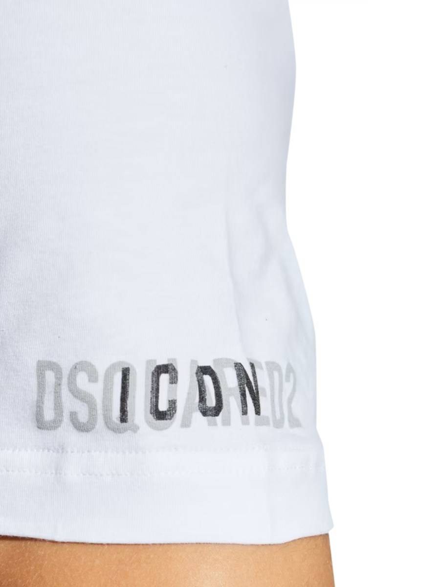 DSQUARED T-SHIRT UNDERWEAR CON LOGO