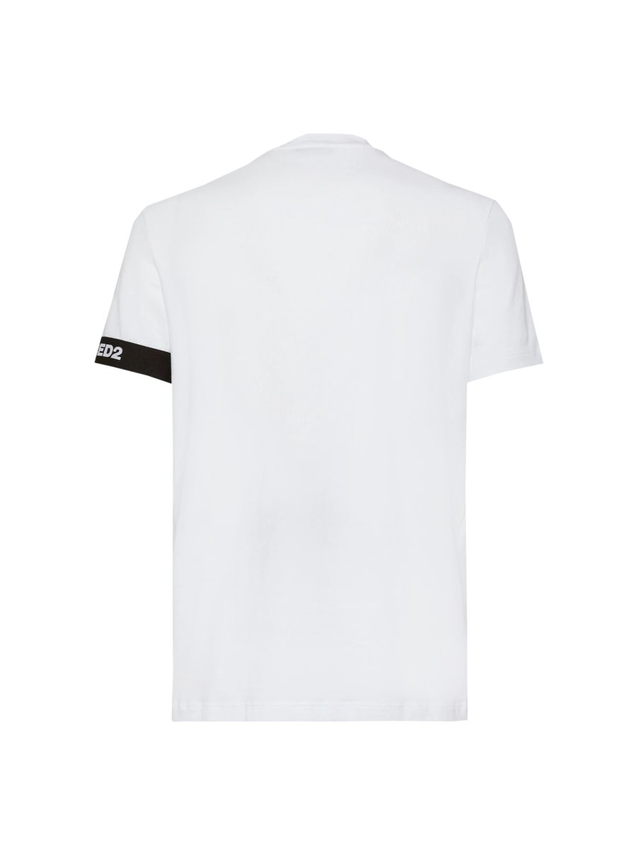 DSQUARED T-SHIRT UNDERWEAR IN COTONE