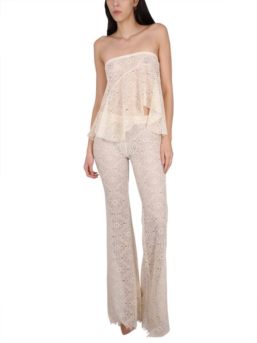 DSQUARED TOP IBIZA CON VOLANT