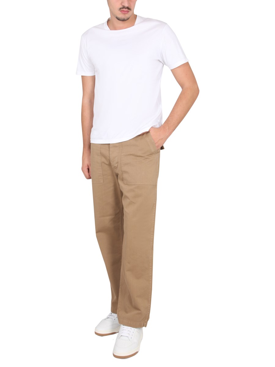 EAST HARBOUR SURPLUS PANTALONE TEXAS IN COTONE