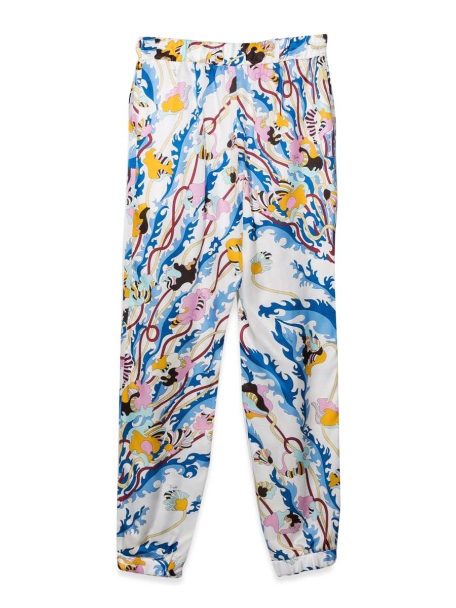 EMILIO PUCCI PANTALONI TESSUTO