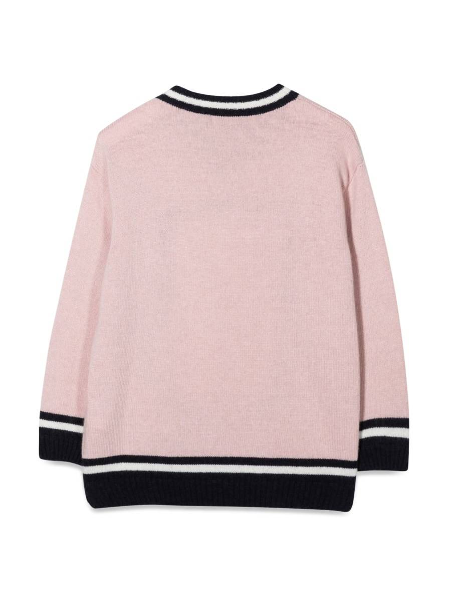 EMPORIO ARMANI PULL SCOLLO V STEMMA EA